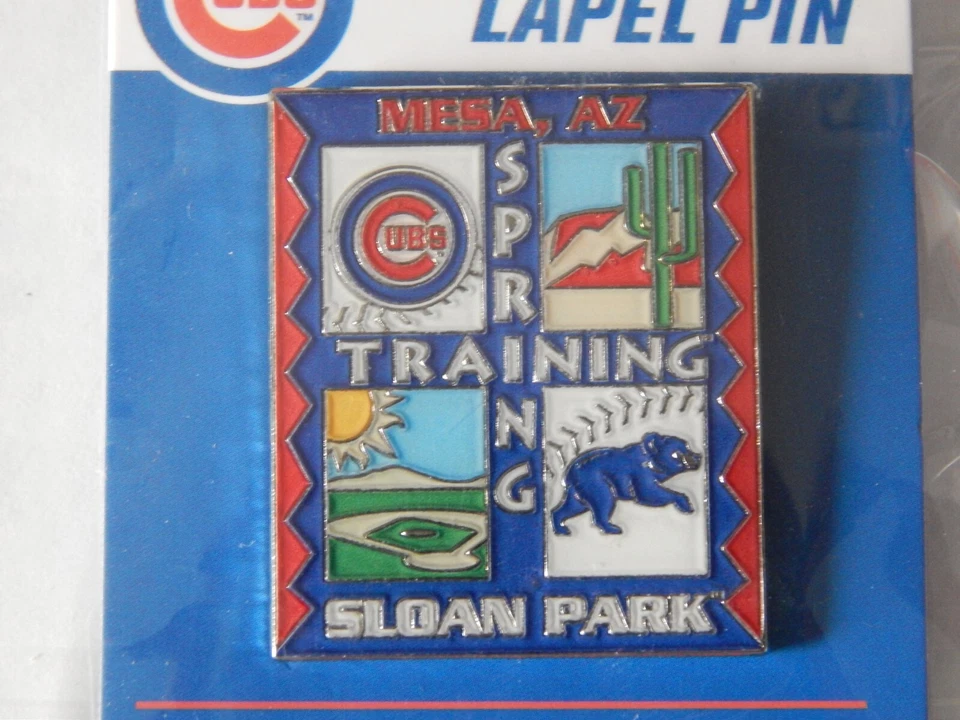 2025 CHICAGO CUBS MLB EXCLUSIVE OFFICIAL SPRING TRAINING CACTUS LEAGUE TEAM PIN - Image 2 of 4