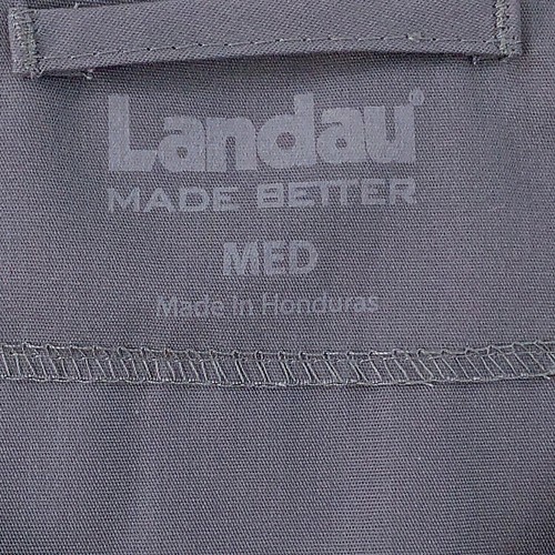 Landau Essentials Men's Size Medium HOUSE CALLS Embroidered Scrub Top NWT - Picture 2 of 10