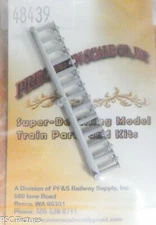 Precision Scale O #48439 Unions Cored for .028" Wire, (Plastic) HO,O,S,N,A