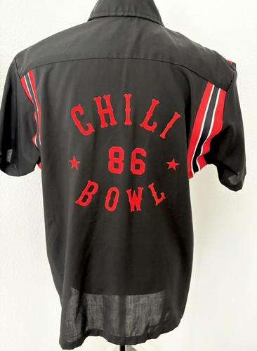 Vintage 1960s Hilton Bowling Shirt | Chili Bowl 86 - Picture 2 of 7