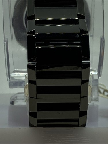 MOVADO MEN'S MUSEUM ALL BLACK PVD SAPPHIRE SERIES SWISS WATCH 38mm 0606307 - Picture 8 of 12