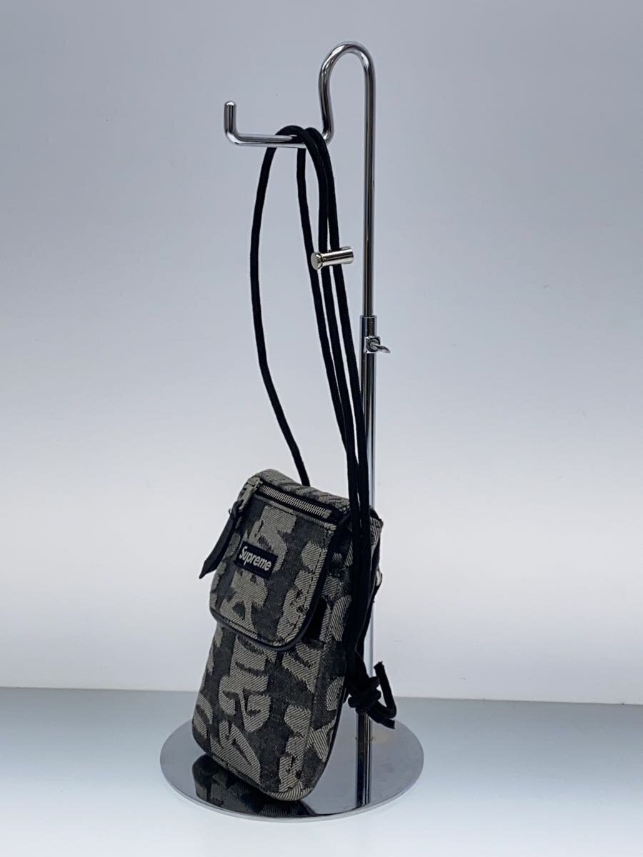 Supreme 22Aw Fat Tip Jacquard Denim Neck Pouch/Shoulder Bag Supreme 22Aw Fat Tip Jacquard Denim Neck Pouch/Shoulder Bag