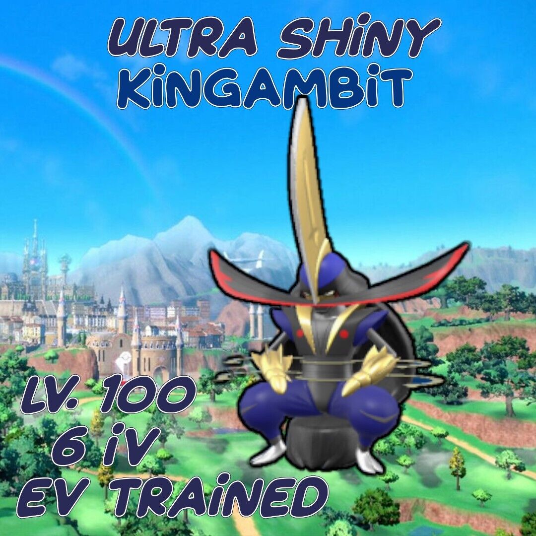 ✨ Ultra Shiny Kingambit ✨ Pokemon Violet Scarlet ✨ Max Stats All Moves 6 IV