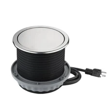 Link2Home Space Saver Pop Up-Outlet, 3 Power Outlets 15 Amp, 2 USB Ports 2.4 Am