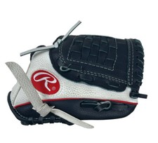 Rawlings Player Series T-Ball Glove WPL95WN White Blue RHT