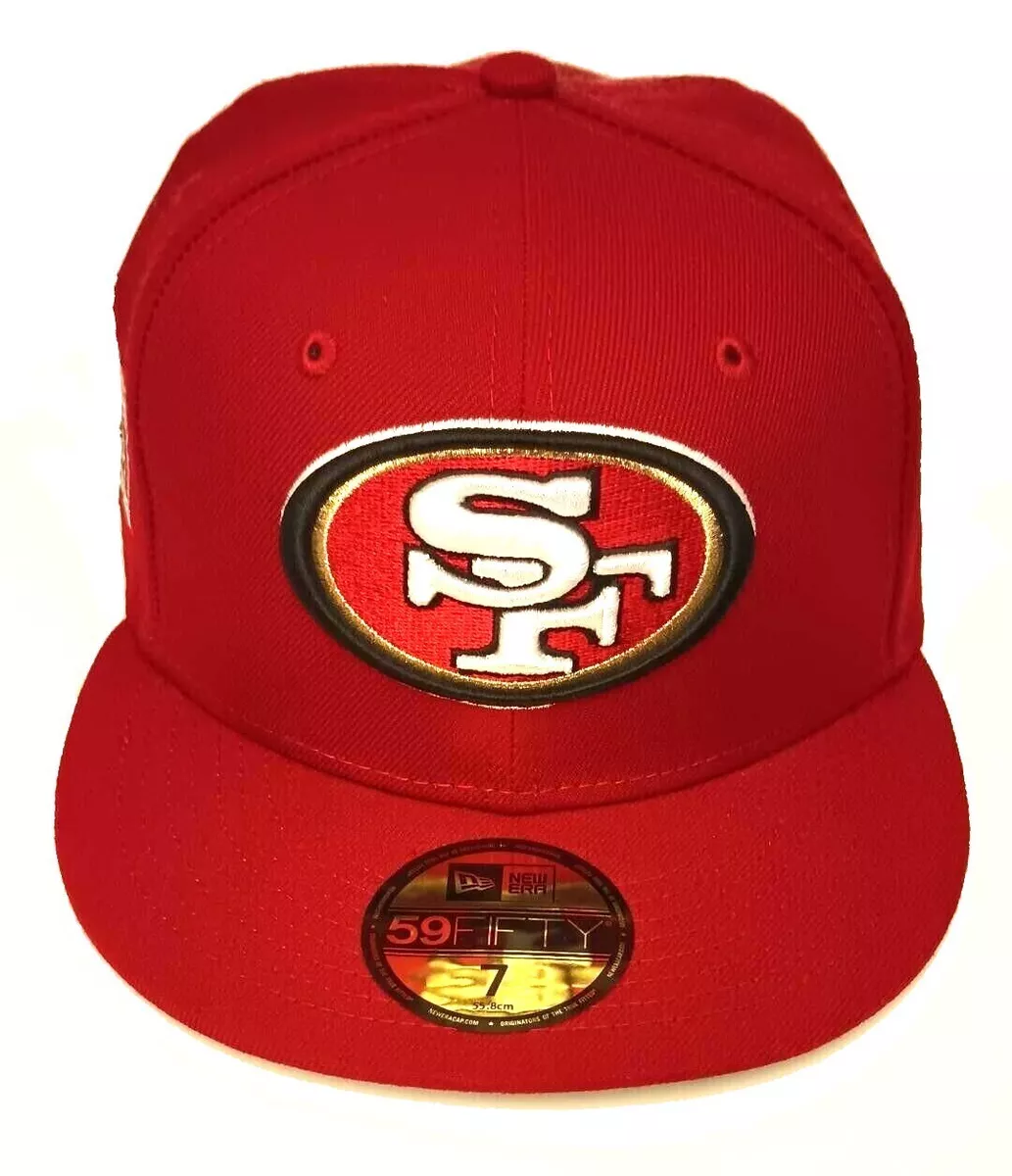 San Francisco 49ers Super Bowl 5X Champions New Era 59FIFTY Fitted Hat Size  7