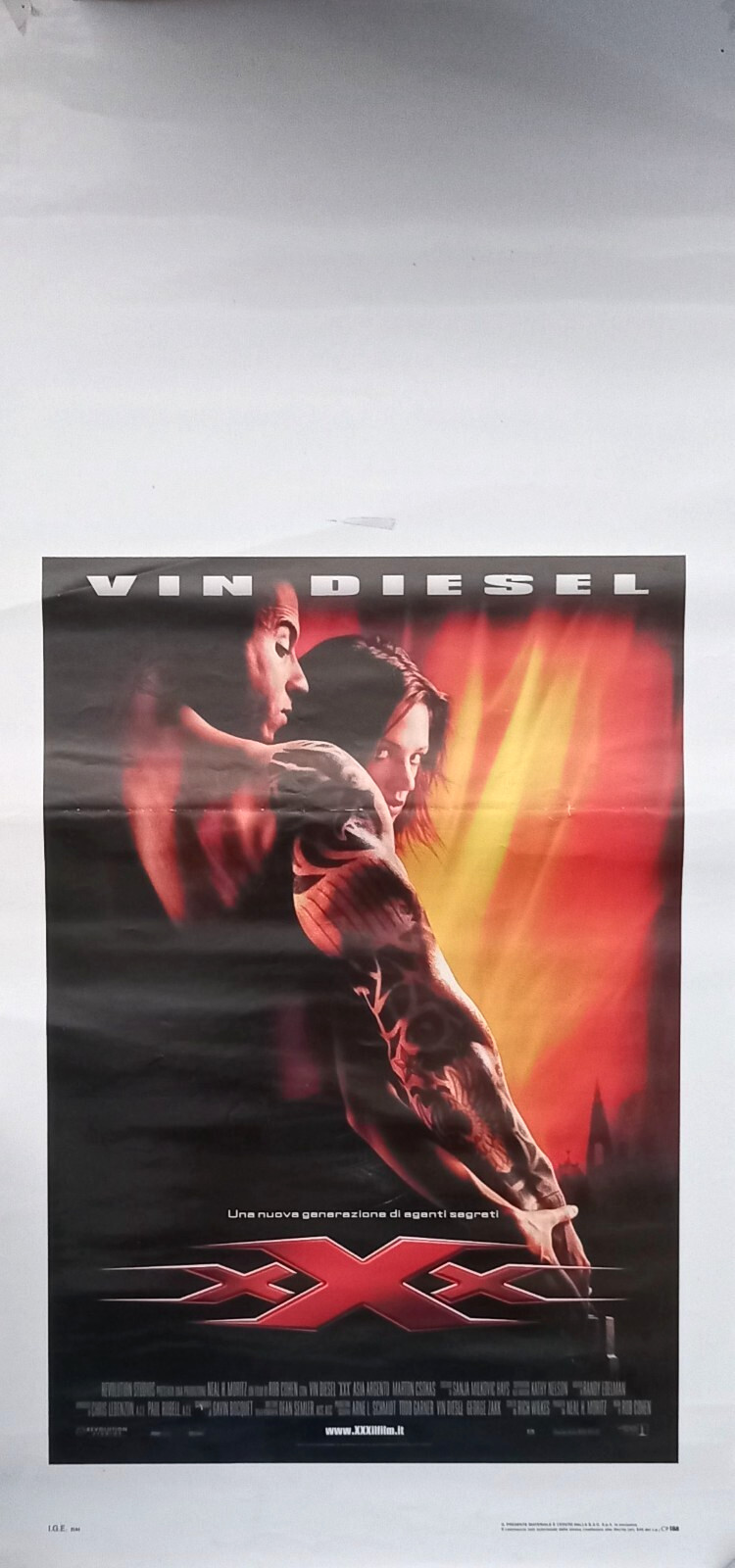 Locandina originale film xXx (2002) - Regia di Rob Cohen