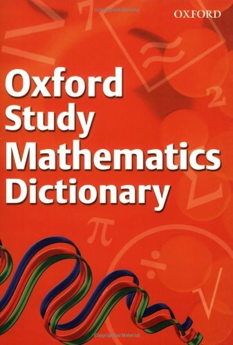 OXFORD STUDY OF MATHS DICTIONARY by Tapson, Frank Paperback Book The Fast Free