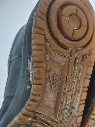 Nike LF1 Lunar Force 1 Duckboot Women's 11.5 Mens 9.5 Black Gum READ - Picture 11 of 13