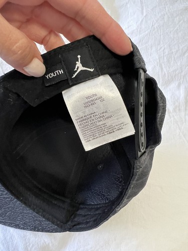 Jordan | Snap Back Black Hat | Size Youth - Picture 6 of 6