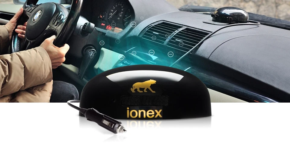 Ionizzatore Purificatore d'aria per auto. Generatore di Ioni Negativi - Immagine 2 di 4