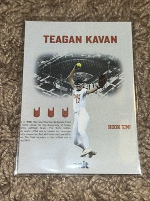 2026 ONIT Texas Longhorns Softball VESTIGE card TEAGAN KAVAN