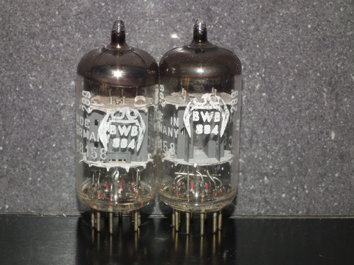Siemens & Halske ECC82 12AU7 Matched pair (Munich, BWB) - Picture 6 of 14