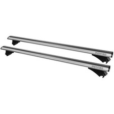 Barre Portapacchi Per Tetto Peugeot 508 SW 2019-2025 - Modello ACE-2, In Alluminio Grigio, Portata 75 Kg, Con Antifurto
