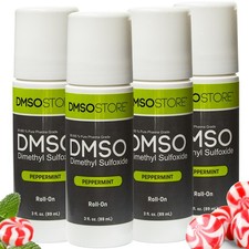 DMSO Roll on 3 oz with Peppermint Scent 4 Pack