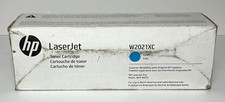 Genuine HP 414X W2021XC Cyan High Yield Toner Cartridge New Sealed OEM