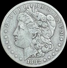 1882-CC Morgan Silver Dollar Carson City $1 Circulated NICE!