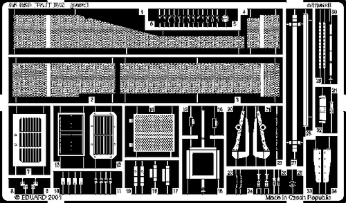 Eduard 35350 1/35 Pz.II Ausf.F/G Tamiya Photo etched for AFV - Picture 1 of 5