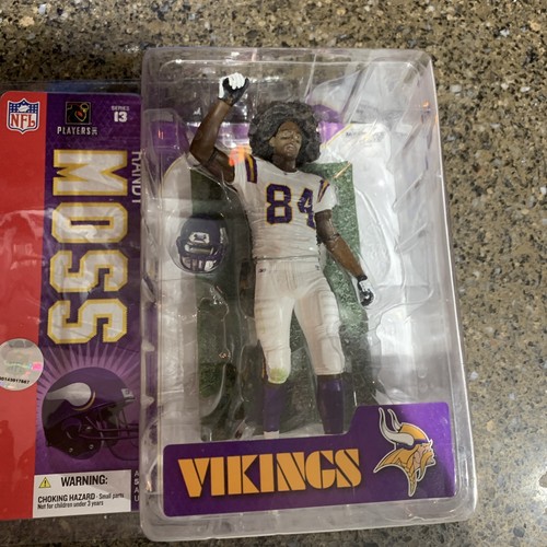 Mcfarlane Randy Moss #18 Oakland Raiders 2006 Series 13 NFL Football Figur 7"