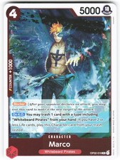 Marco (Reprint) OP02-018 Rare Premium Booster -The Best- One Piece Foil NM