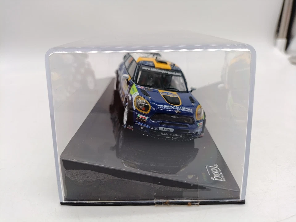 Mini John Cooper Works Wrc Rally Sweden 2012 #52 Sandell 1/43 Ixo Models Ram493 - Immagine 3 di 4