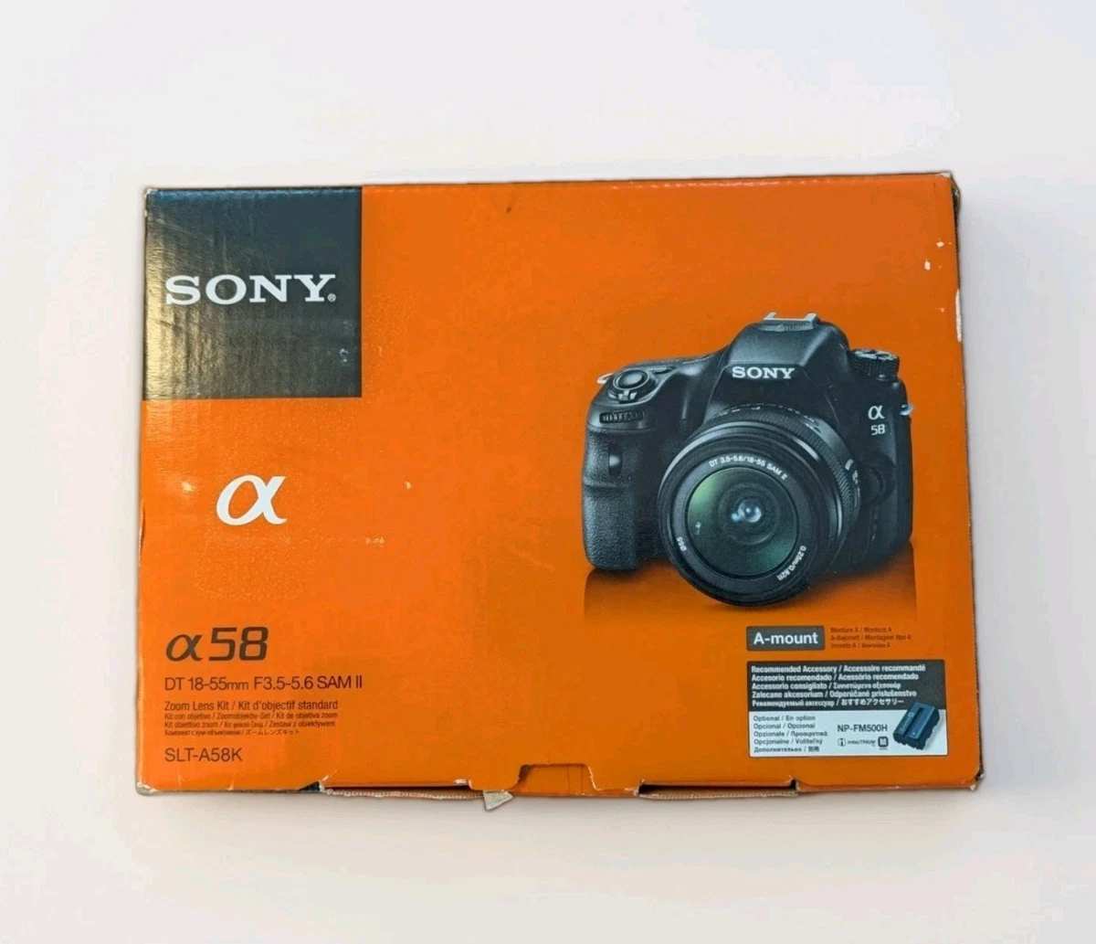 Sony A58 3-9.9x Optical Zoom Digital Cameras for sale | eBay