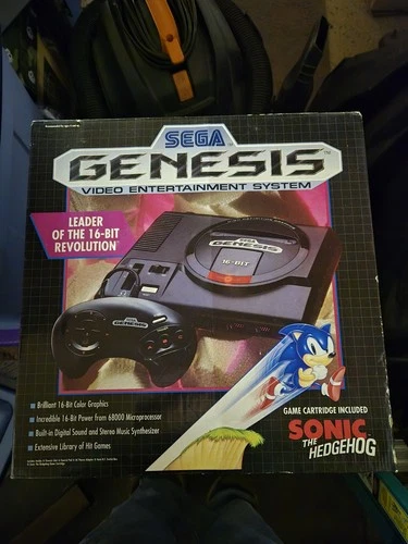 Vintage SEGA Genesis 16 Bit Video Entertainment System, Brand New , Never played