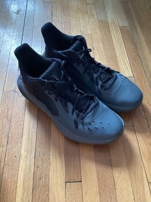 Big & Tall Under Armour Size 14 HOVR HAVOC Hi Top Dark Gray Basketball Sneakers