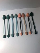 Vintage Ladies Shoe Tree Stretchers wood  metal 1940s 1950s Retro - 8 total