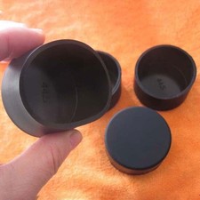 3.7mm-78.5mm Black Pipe Tube Plugs End Cover Caps Silicone Rubber Round Blanking