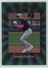 2025 Panini Donruss Elite Series Green Lazer Jordan Lawlar #3 16wc