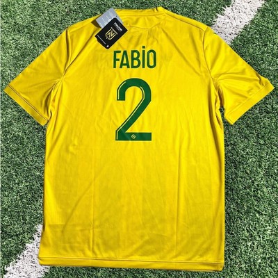 Nantes Fußballtrikot 2020/21 Fabio 2 Macron Heimtrikot Oberteil Neu mit Etikett Herren 2XL