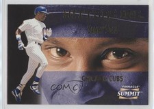 1996 Pinnacle Summit Hitters Inc Promo /4000 Sammy Sosa #5 0q3