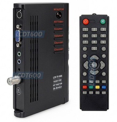 NTSC PAL RF Coax CATV To VGA Video Audio Demodulator TV Tuner | eBay