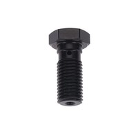 TRW Hohlschraube Schwarz M10X1,25 (FüR: Yamaha YZF-R1 RN12 04-06 Vorne )