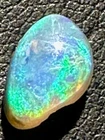 Australia Natural Solid Cut and Polished  Black Opal Stone Size 8x5x3mm 0.855ct