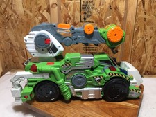 VTech Switch  Go Dinos Jagger The T-Rex Transforming Dinosaur Truck Voice Act.