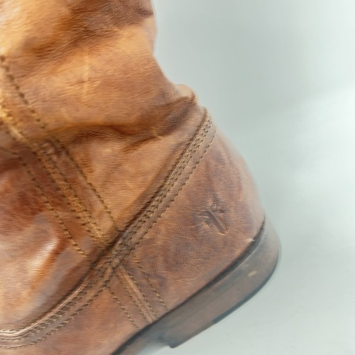 womens frye boots size 10m calf high anna? 3471051-COG cognac brown - Picture 4 of 12