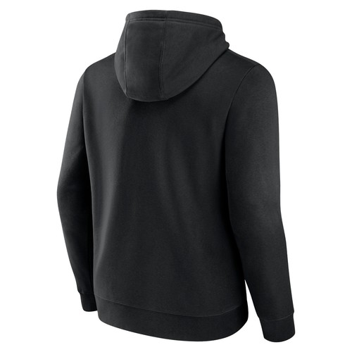 Felpa con cappuccio pullover uomo nero logo Oregon Ducks - Foto 3 di 3