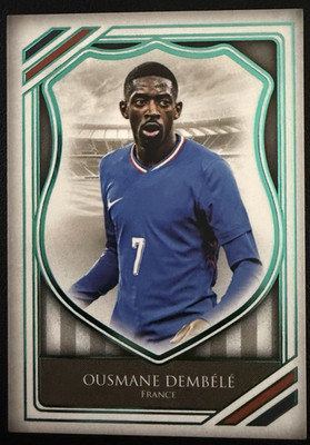 Ousmane Dembele 2025 Futera Unique Heritage Turquoise /32 #HG063 France