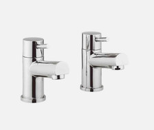 Adora Globe2 Bath Pillar Taps Pair