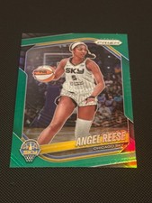 2025 Panini Prizm WNBA - Angel Reese #92 Green Prizm