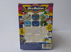 Micro Machines NES Complete inc Rare Poster Good Con