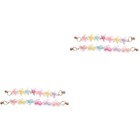 4 sztuki Candy Style Łańcuchy na telefon komórkowy Zrób to sam Łańcuchy Kreatywny telefon komórkowy Zrób to sam Dekoracje