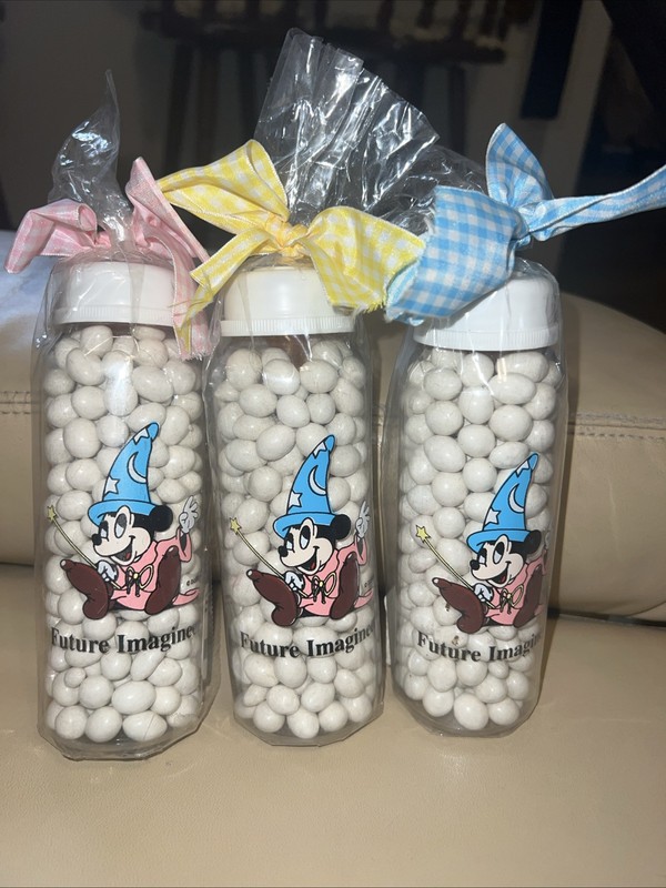 NWT Old Disney Imagineering Baby Bottle Baby Sorcerer Mickey Future Imagineer
