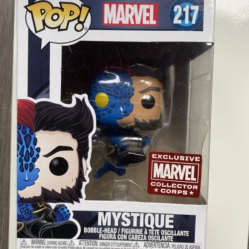 Funko Pop! Marvel X-Men 217 Mystique as Wolverine Collector Corps Exclusive