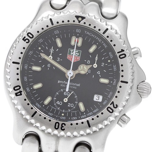 Tag Heuer SEL CG1110 38 mm Black Dial
