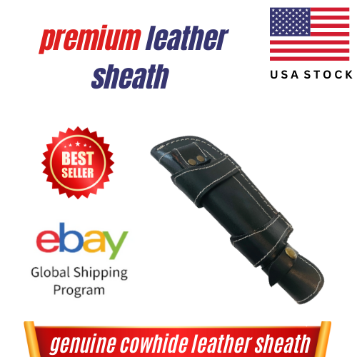 Damast American Tracker Messer 5,5" Haiklinge Knochengriff | Geschenk für Papa - Bild 5 von 5