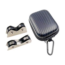 2Pcs Billiard Cue Straightness Checker Compact Stainless