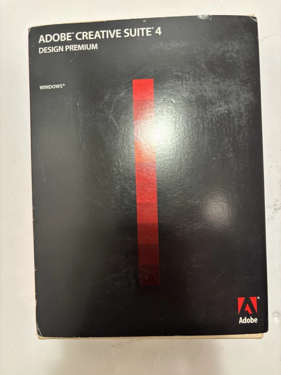 adobe cs4 products for sale | eBay